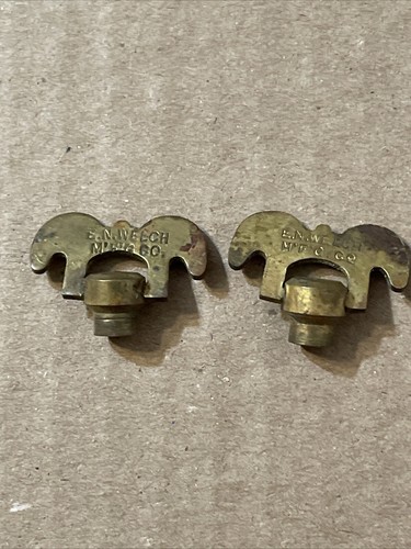 Two antique signed welch - two,