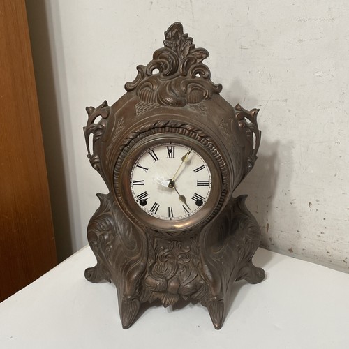 Huge antique iron front - iron, mantle