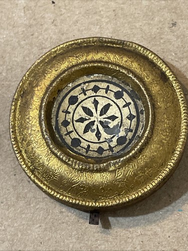 Antique fake sandwich glass - fake,