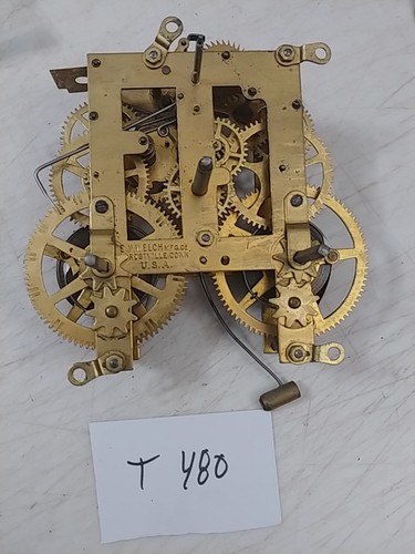 Welch mantle clock movement - welch,